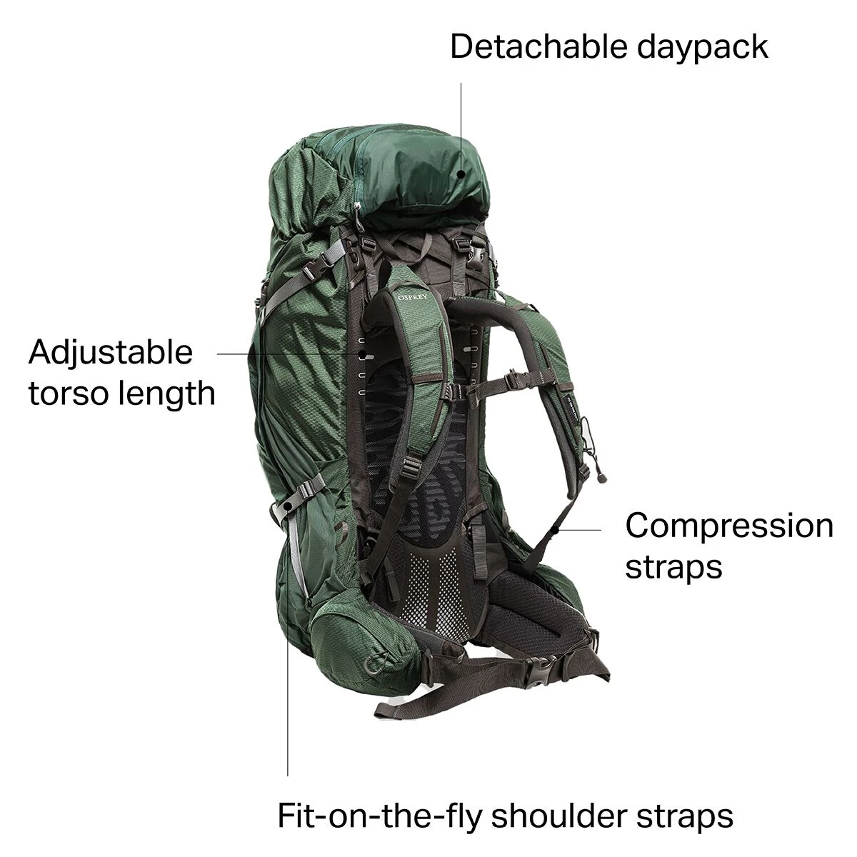 Aether Plus 70L Backpack 4 Aether Plus 70L Backpack - Image 2