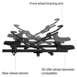 Thule T2 Classic - 2-Bike Hitch Rack Add-On 10 Thule T2 Classic - 2-Bike Hitch Rack Add-On -Patagonia Shop BK D2 11