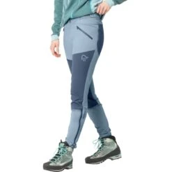 Norrona Falketind Rugged Slim Pant - Women's -Patagonia Shop BLUFOG D3