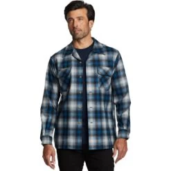Pendleton Board Shirt - Men's -Patagonia Shop BLUWHBLOM