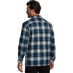 Pendleton Board Shirt - Men's -Patagonia Shop BLUWHBLOM D1