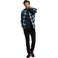 Pendleton Board Shirt - Men's -Patagonia Shop BLUWHBLOM D5