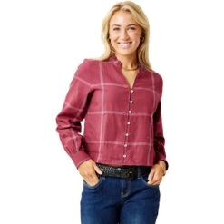 Reagan Twill Long-Sleeve Top - Women's -Patagonia Shop BRIWIN