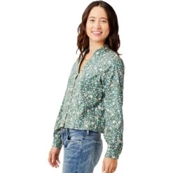 Reagan Twill Long-Sleeve Top - Women's -Patagonia Shop CILFLO