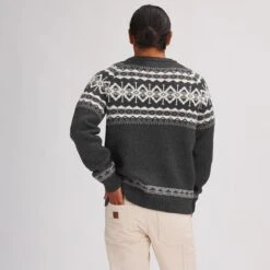 Wool Fair Isle Sweater - Men's