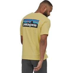 Patagonia P-6 Logo Short-Sleeve Responsibili-T-Shirt - Men's -Patagonia Shop ISLYEL