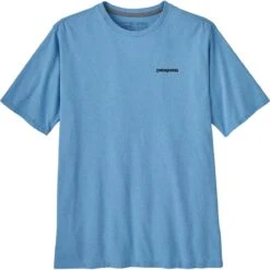 Patagonia P-6 Logo Short-Sleeve Responsibili-T-Shirt - Men's -Patagonia Shop LAGBLU D2