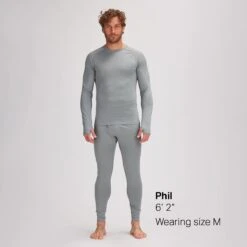 Stoic Lightweight Poly Baselayer Crew - Men's -Patagonia Shop MON D4