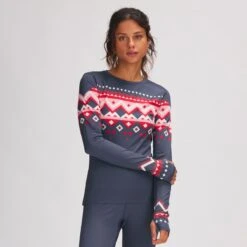 Stoic Lightweight Poly Crew Baselayer - Women's -Patagonia Shop NAVFAIISL
