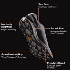 Merrell Mtl Skyfire 2 Trail Running Shoe - Men's 15 Merrell Mtl Skyfire 2 Trail Running Shoe - Men's -Patagonia Shop ORA D5
