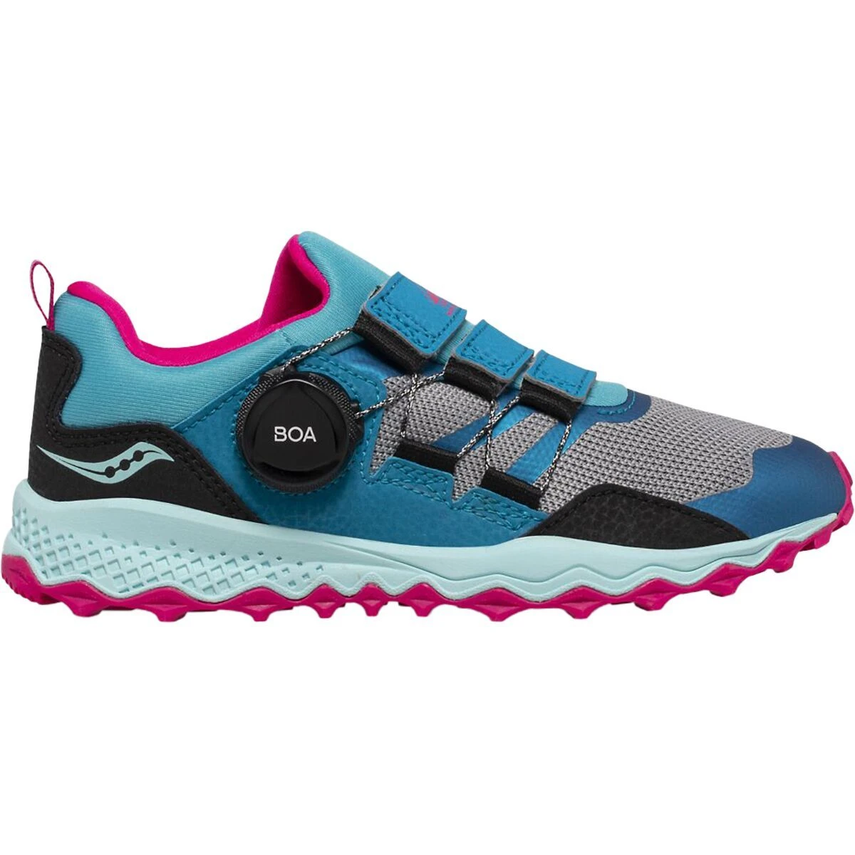 Saucony Peregrine 12 Shield BOA Sneaker - Girls' 4 Saucony Peregrine 12 Shield BOA Sneaker - Girls' - Image 2